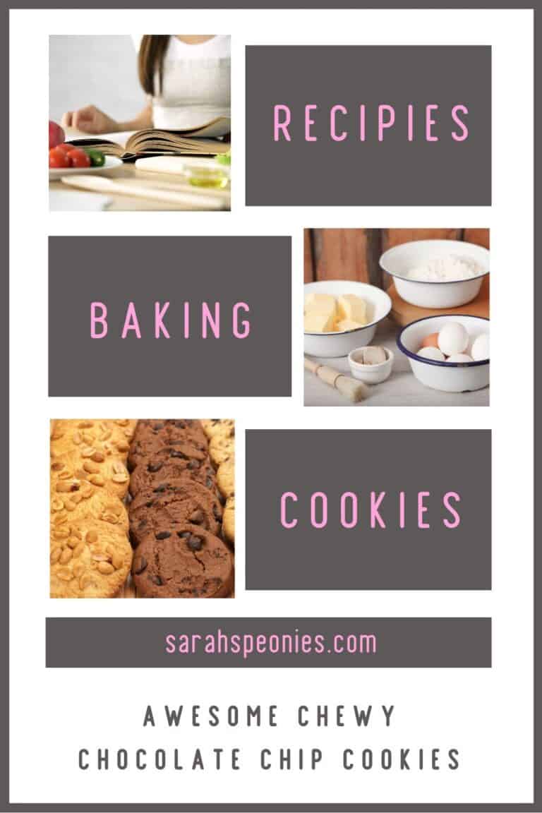 AWESOME Chewy Chocolate Chip Cookies