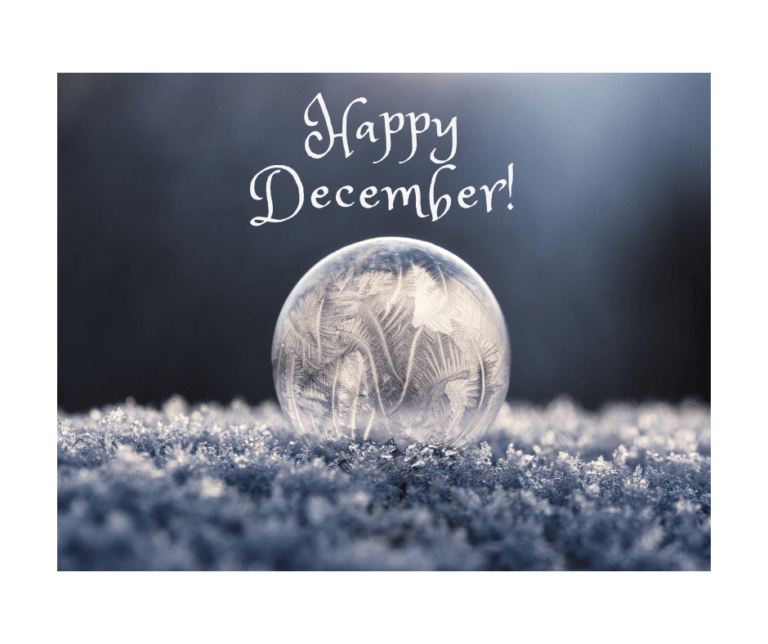 Happy December!