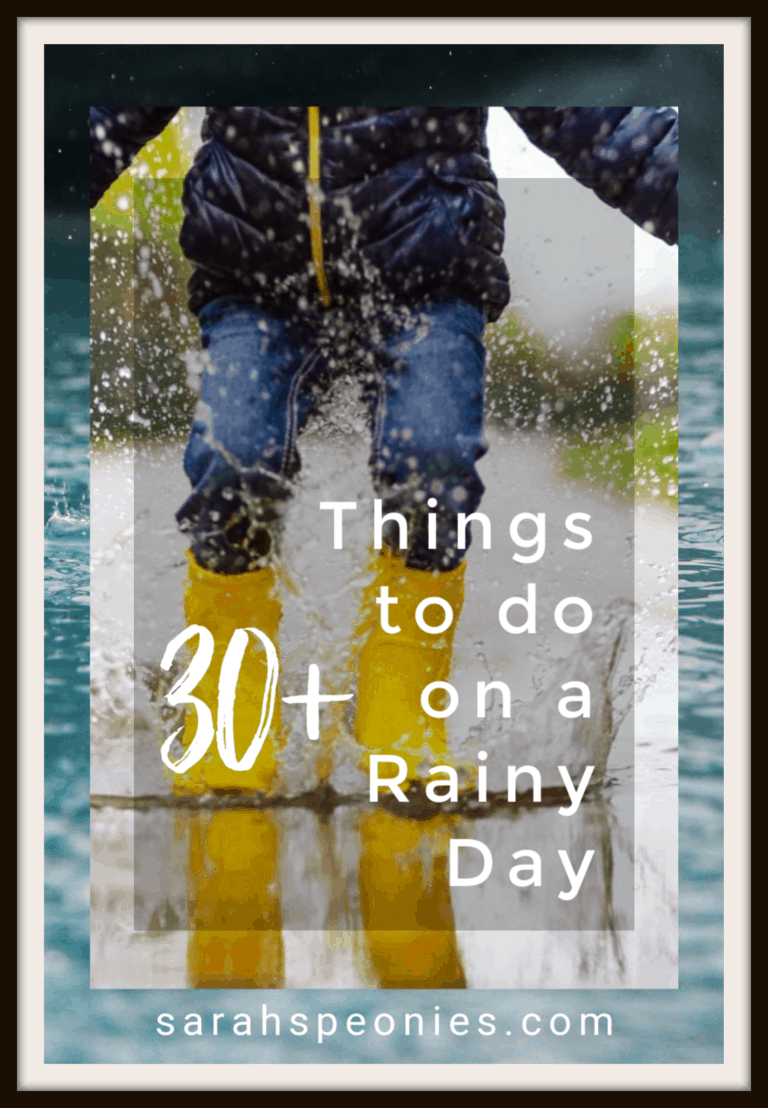30+ Things To Do on a Rainy Day